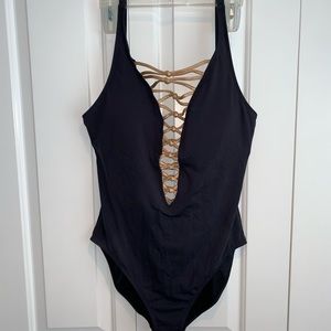 Blue Rod Beattie one piece